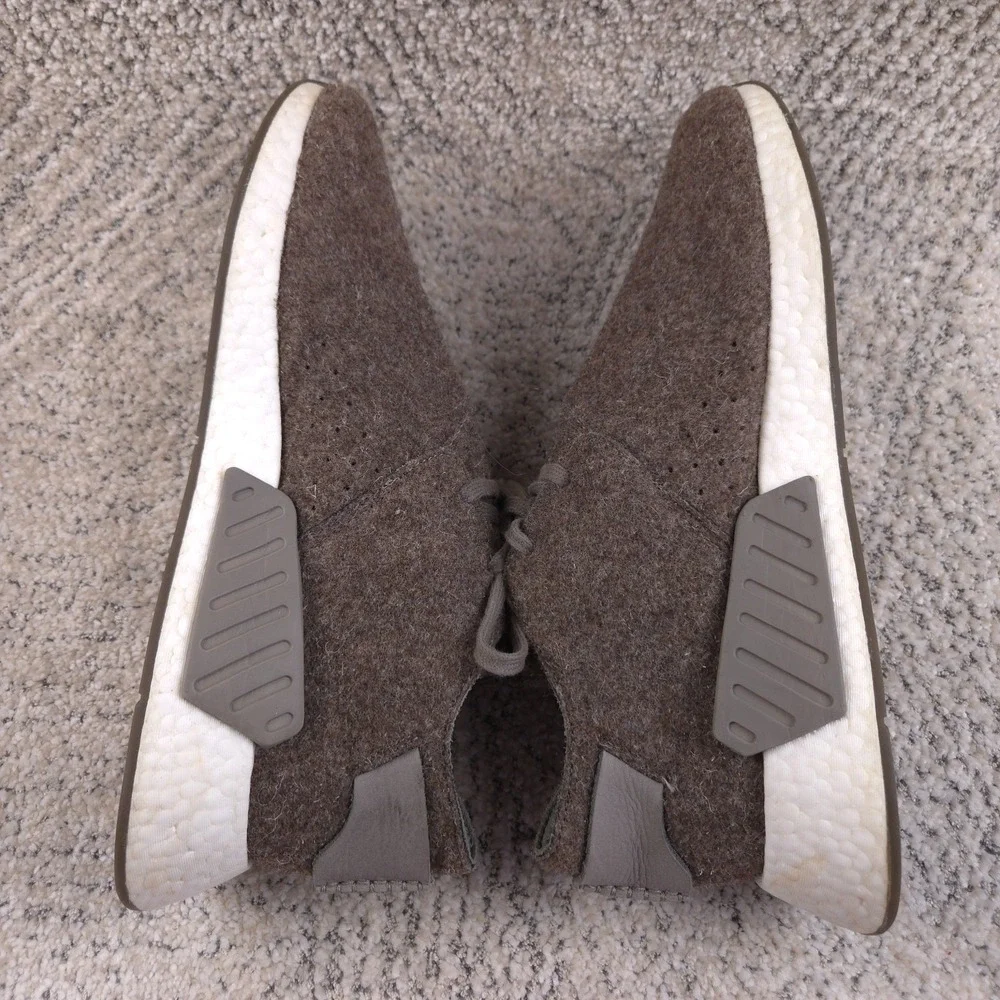 Adidas Wings + Horns NMD_C2 Sneakers Mens Size 12.5 Wool Simple Brown Chukka